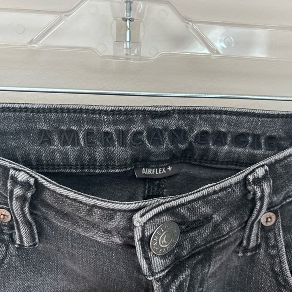 Black American Eagle 🦅 Airflex Jeans 👖 Size 31x32 - Picture 7 of 12